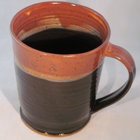 Brown smoothie mug
