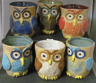owl mugs