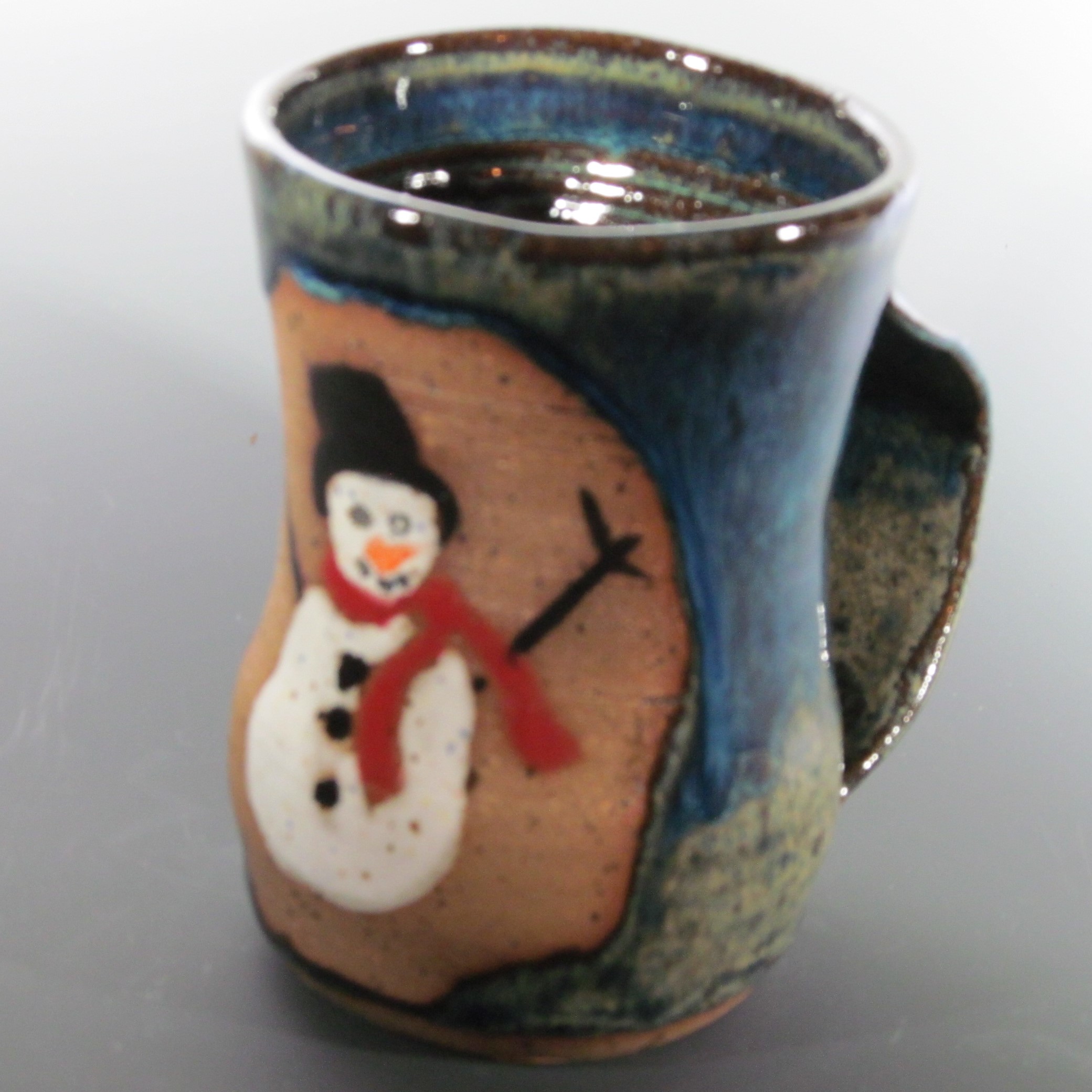 snowman mug